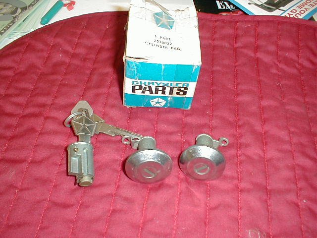 Nos Mopar Ignition Amp Door Locks 1965 Plymouth Dodge