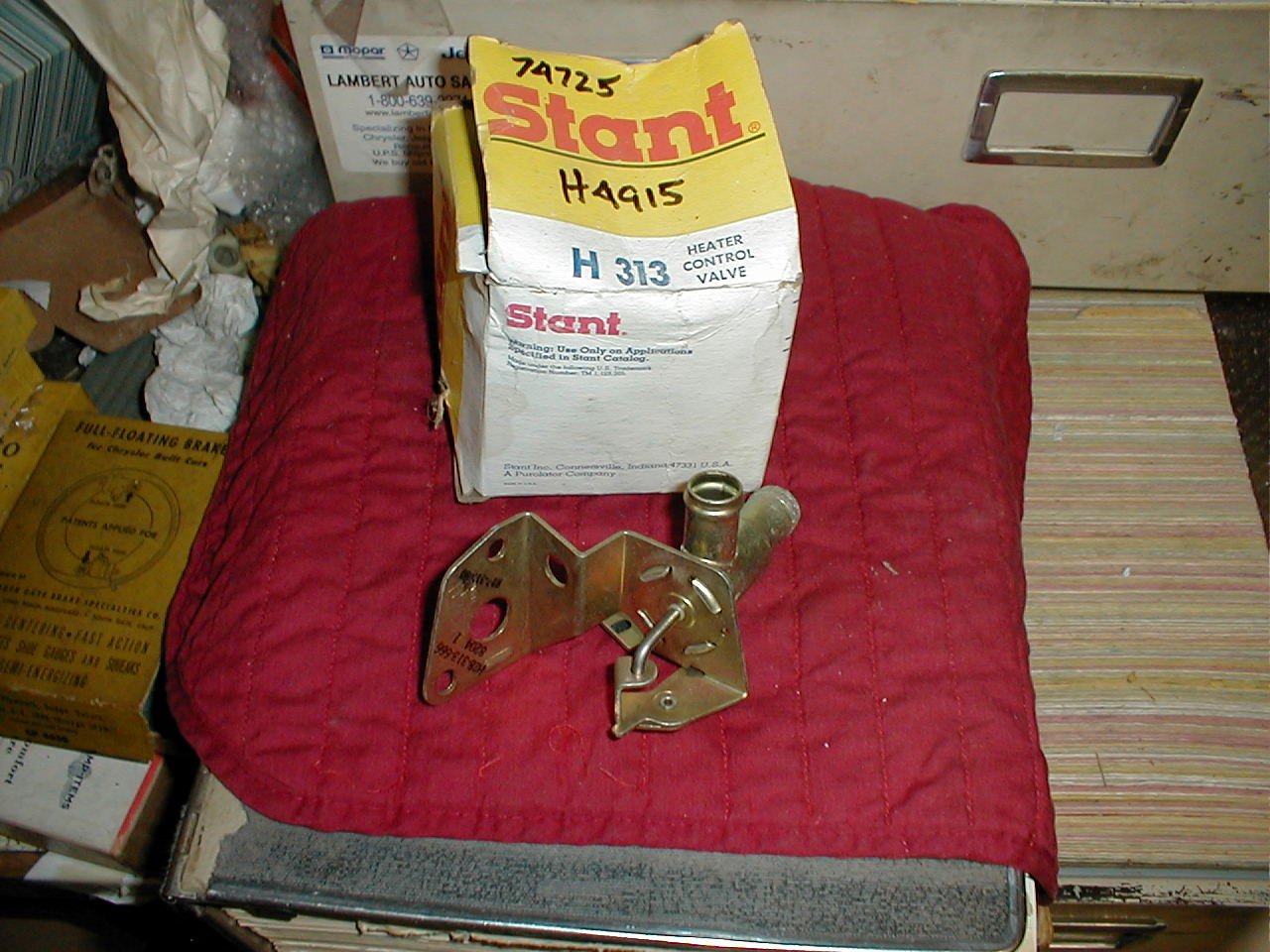 NORS Heater Control Valve 197982 Toyota Corolla Models Hiltop Auto Parts