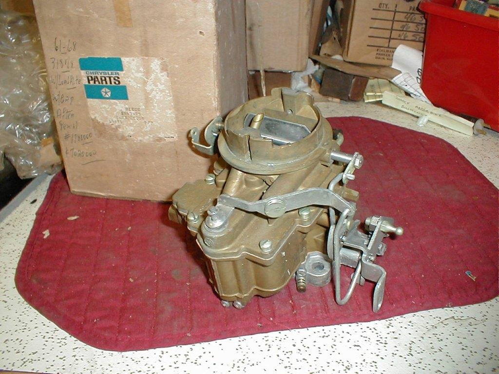 Single barrel stromberg carburetor