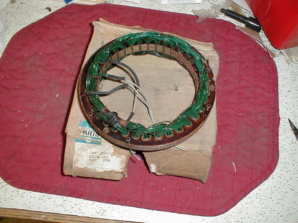 Nos Mopar Alternator Stator 1966 Thru 1971 With 46 Amp 60