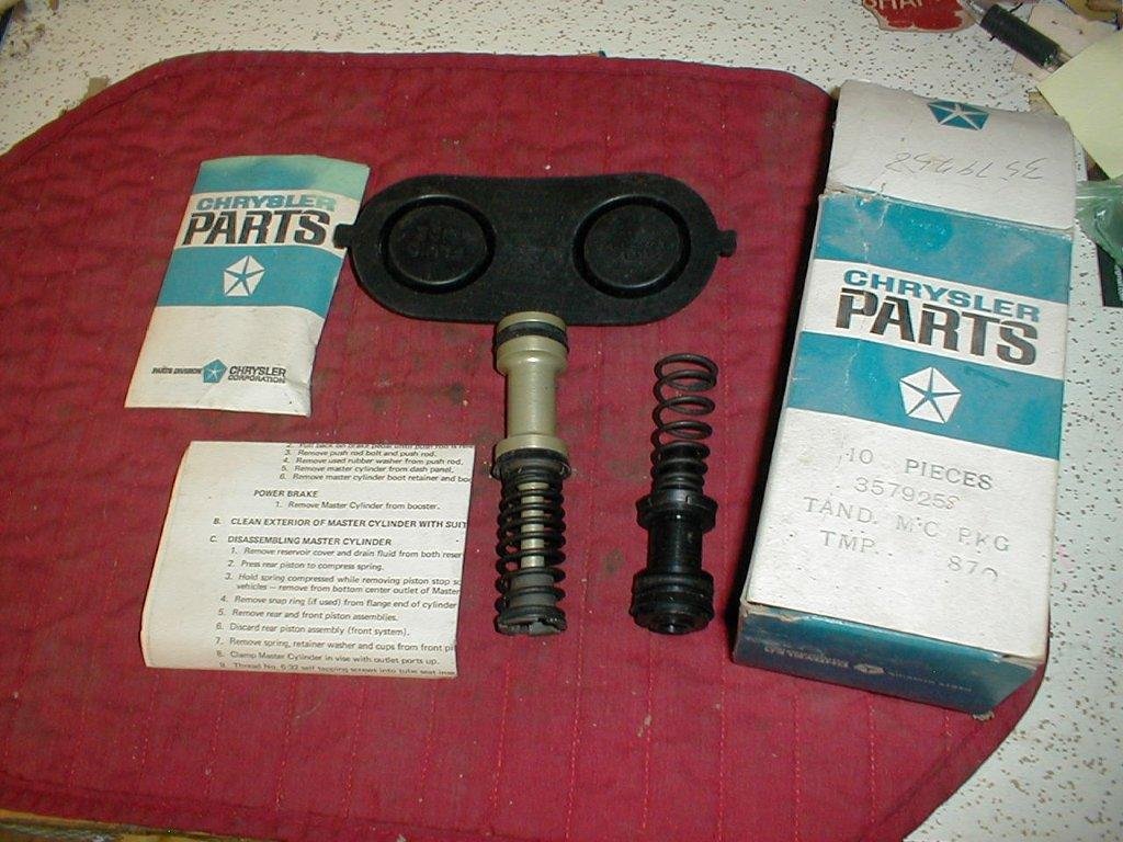 Dodge Dart Se >> NOS Mopar Master Cylinder Kit Power Disc Brake 1971-2 A Body; 1972 B & E Body - Hiltop Auto Parts Dodge Dart Se >> NOS Mopar Master Cylinder Kit Power Disc Brake 1971-2 A Body; 1972 B & E Body - Hiltop Auto Parts