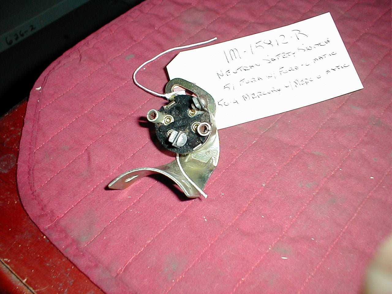 NOS Ford Neutral Safety Switch 1951 Ford 19504 Mercury Ford O Matic