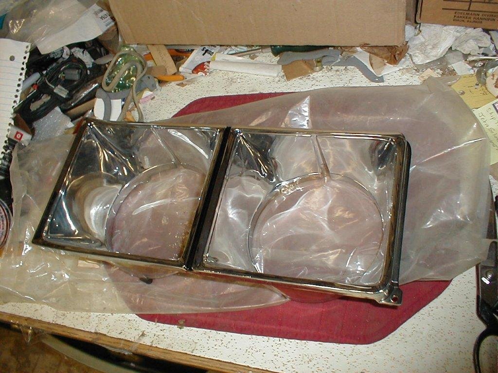 Nos Mopar Left Headlight Bezel 1973 Chrysler New Yorker