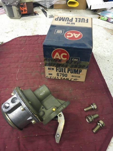 New! AC FUEL PUMP CHEVROLET 1964-1966 6 Cyl Chevelle
