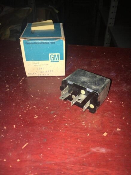 NOS GM Rear Heated Window Relay 1982-7 Chevrolet Oldsmobile & Pontiac ...