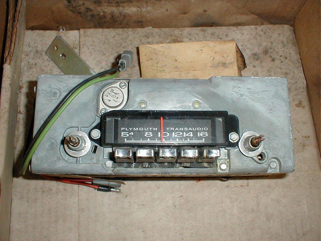 NOS Mopar Dash Radio 1966 Plymouth Fury Sport Fury Models Hiltop Auto