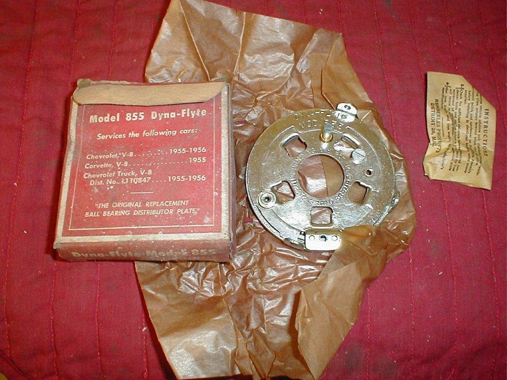 NOS Distributor Breaker Plate V8 19556 Chevrolet