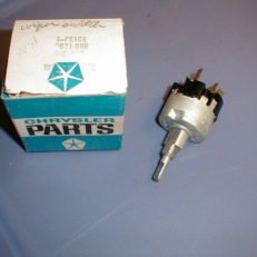 NOS Mopar 2 Speed Wiper Switch 1972-4 E Body Cuda Challenger - Hiltop