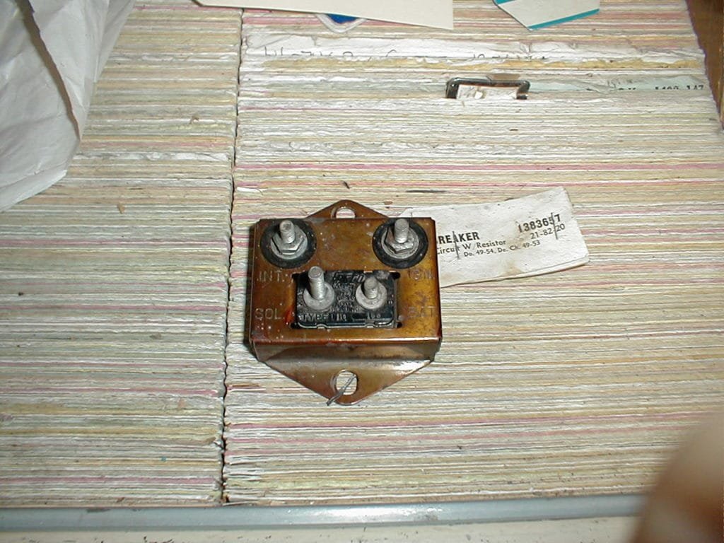 NOS Mopar Transmission Circuit Breaker & Resistor 194954 DeSoto